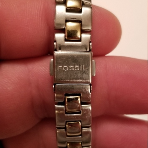 Fossil Blue AM-3979 Gold and Silver - Picture 5 of 5